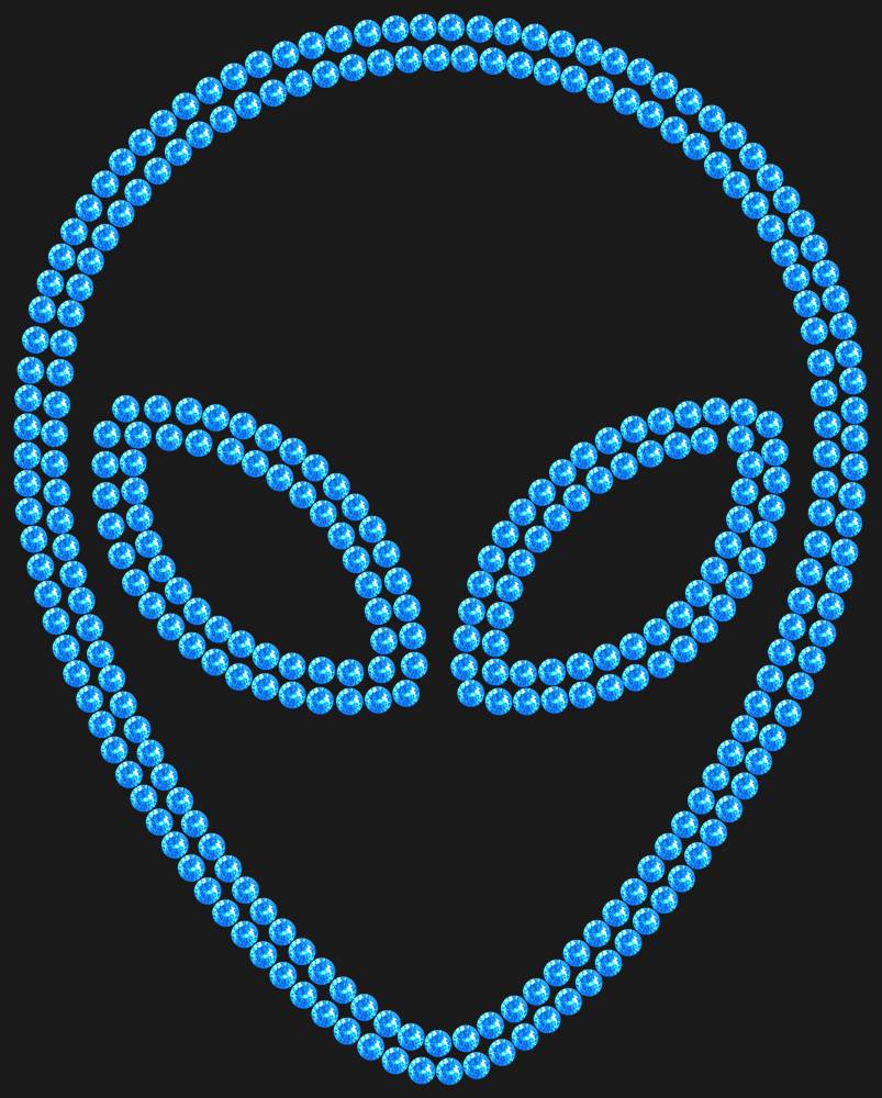 Трафарет Alien — RHT_UFO1_SS10_LT_SAPPHIRE