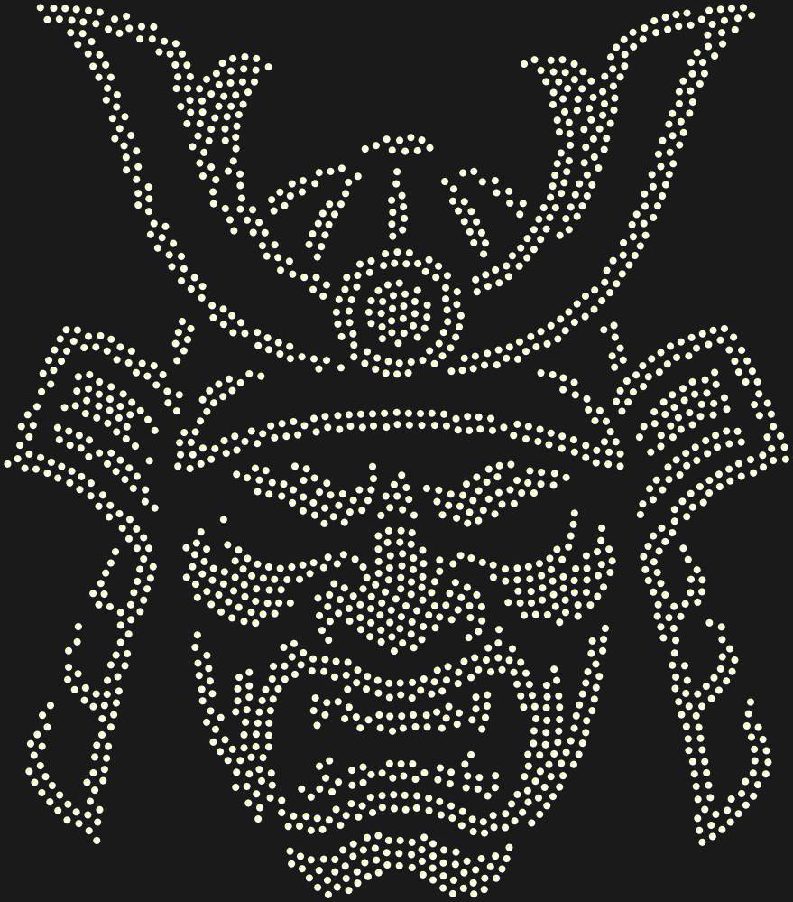 Трафарет Samurai mask — RHT_SAMURAI2_SS6_CRYSTAL_AB
