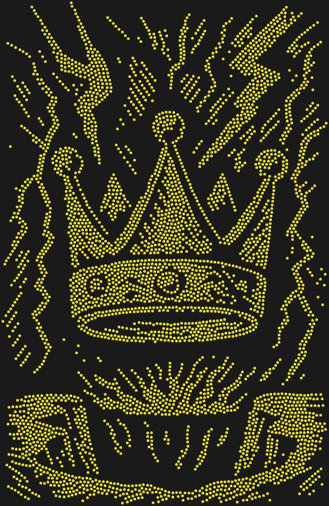 Трафарет Crown — RHT_CROWNABYSS1_SS20_OLIVE