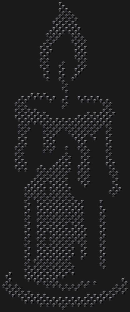 Трафарет Candle — RHT_CANDLE1_SS16_JET_BLACK