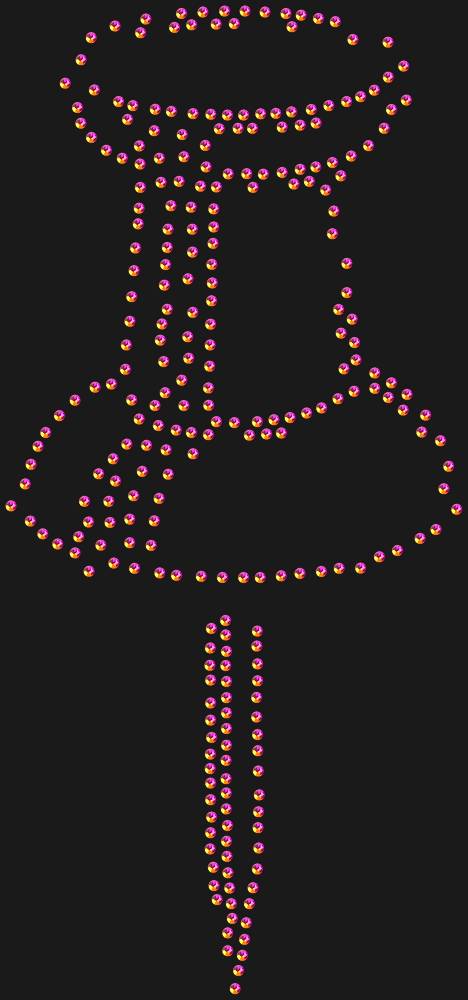 Трафарет Pushpin — RHT_PIN1_SS16_RAINBOW