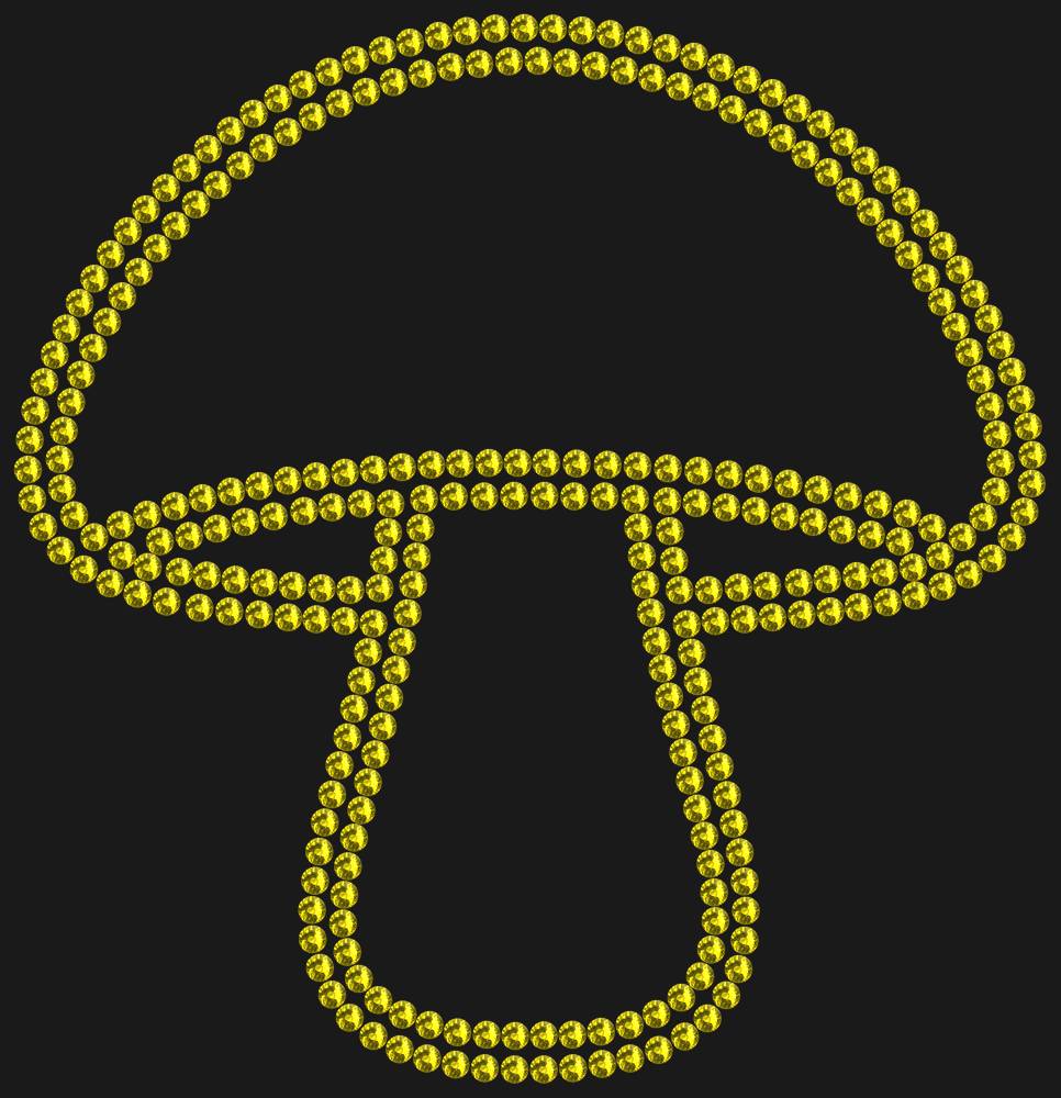 Трафарет Mushroom — RHT_MUSHROOM1_SS16_OLIVE