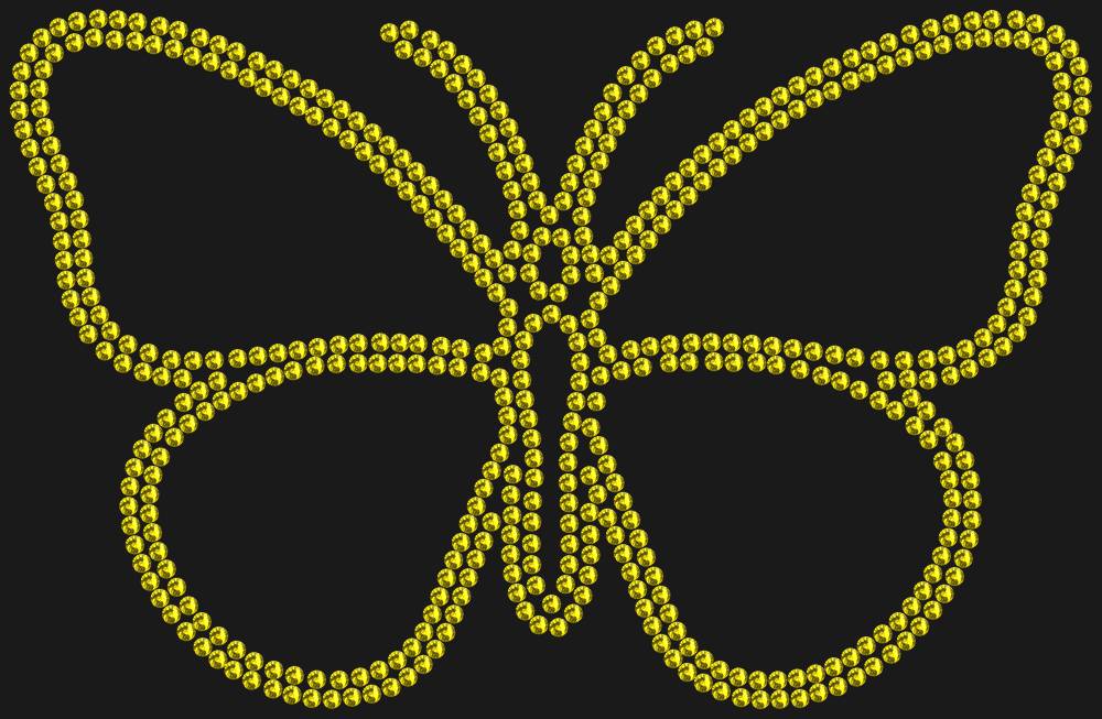 Трафарет Butterfly — RHT_BUTTERFLY1_SS16_OLIVE
