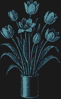 Рисунок из страз «Тюльпаны» (6451 страз) – это живое дыхание весны, застывшее в сиянии тысяч граней, где каждый блик – это магия пробуждения.