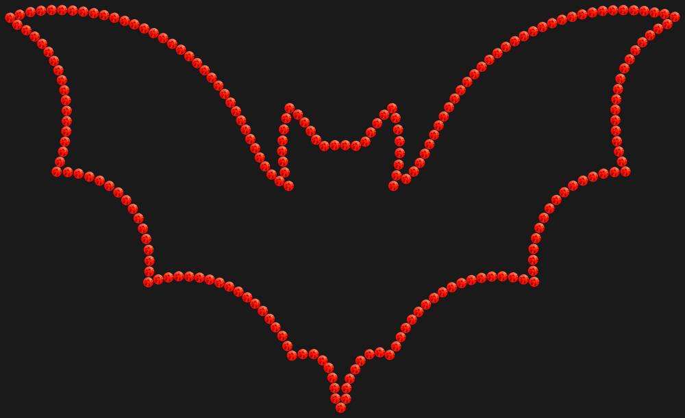 Трафарет Bat — RHT_BAT1_SS16_LT_SIAM