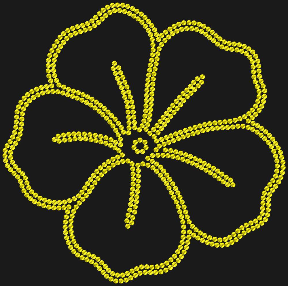 Трафарет Petunia — RHT_PETUNIA1_SS10_CITRINE