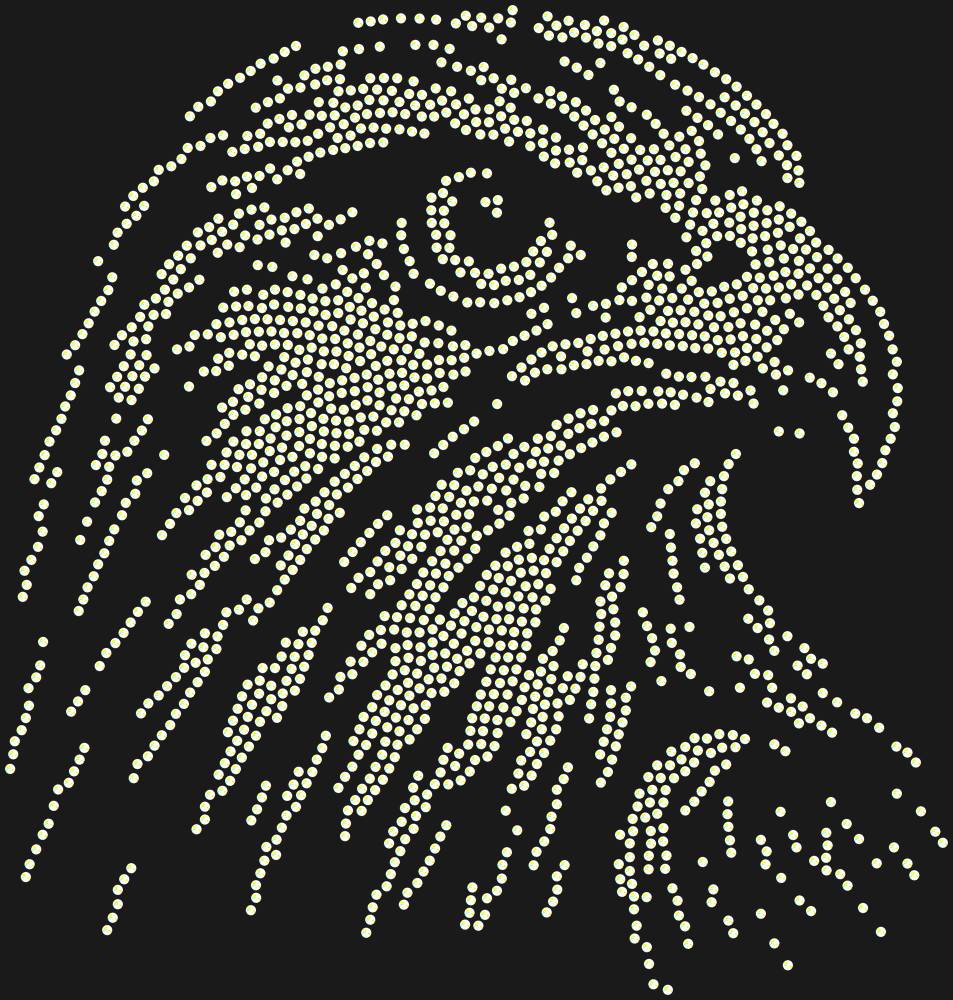 Трафарет Ястреб — RHT_HAWK1_SS16_CRYSTAL_AB