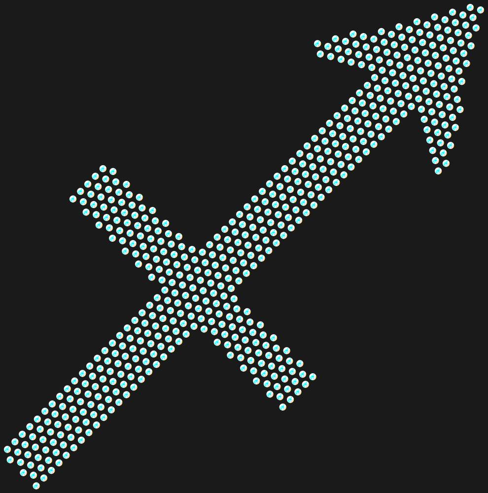 Трафарет Zodiac sign Sagittarius — RHT_ZODIACSAGITTARIUS1_SS6_CRYSTAL_AB_DMC
