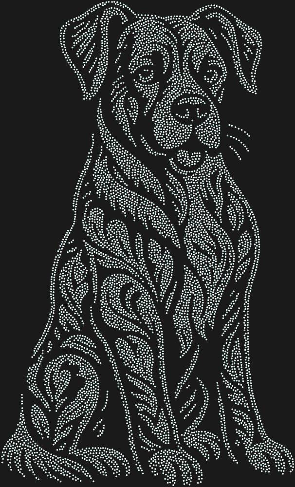 Трафарет Боксер — RHT_BOXER1_SS3_CRYSTAL_AB_DMC