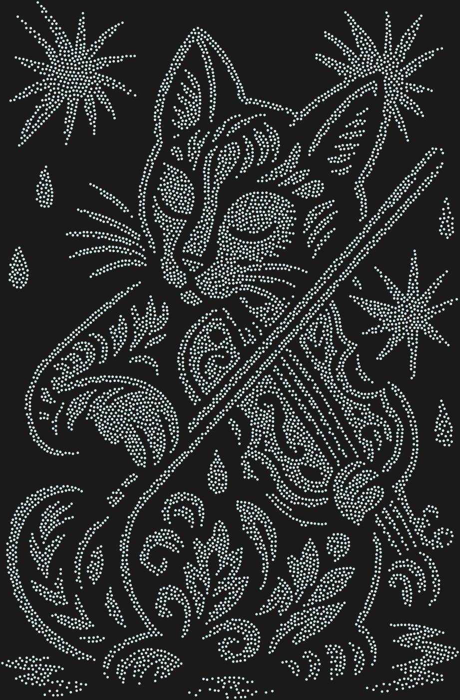 Трафарет Кот со скрипкой — CATSCRAP1