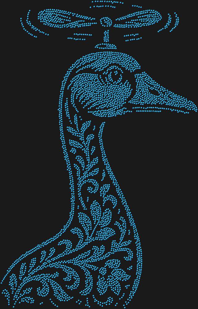Трафарет Гусь Пропеллер — RHT_GOOSE2_SS10_SAPPHIRE