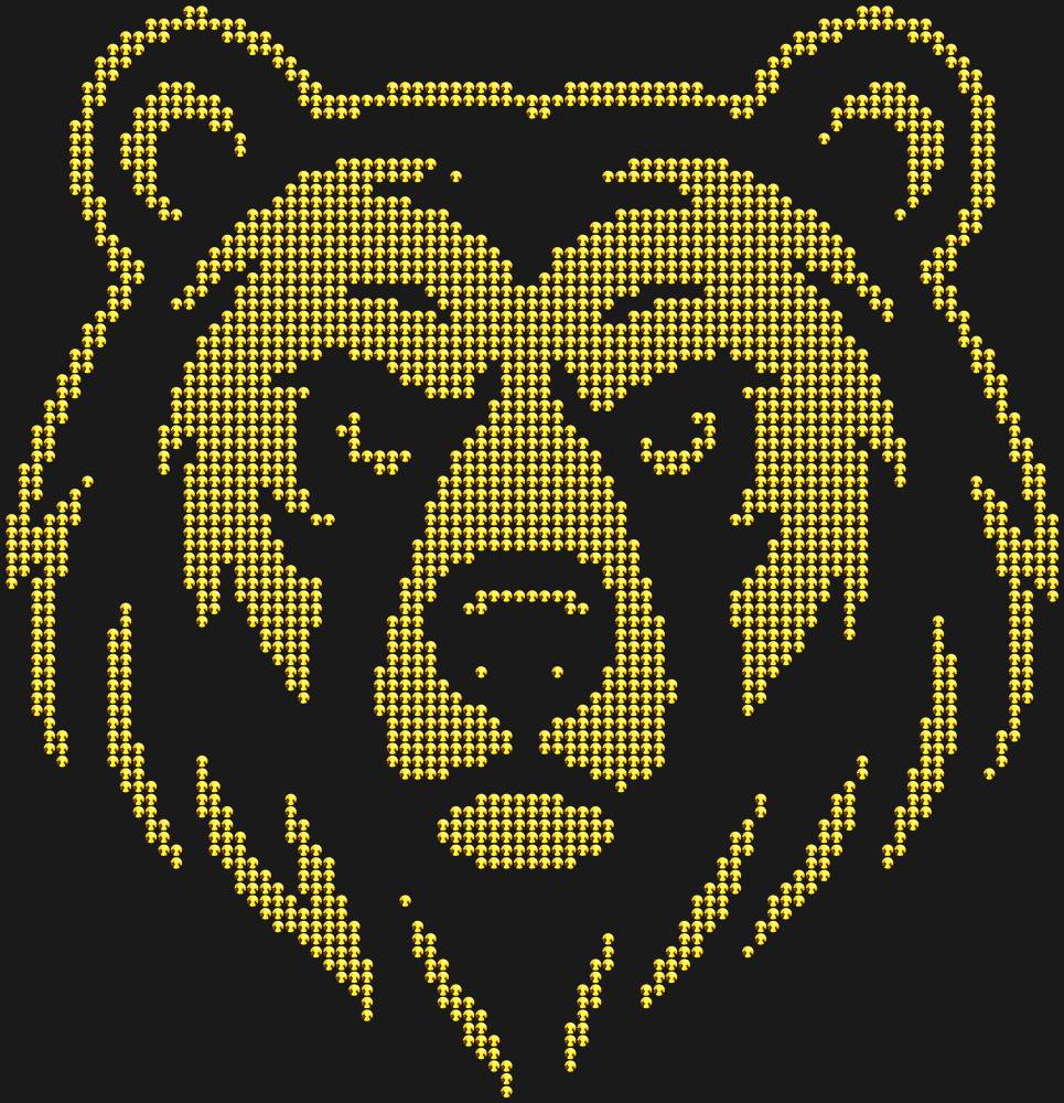 Трафарет Bear — RHT_BEAR1_SS10_GOLD