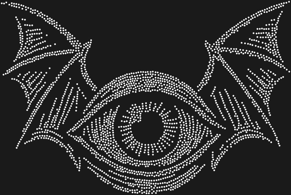 Трафарет Летучий глаз — RHT_FLIGHTEYE1_SS20_CRYSTAL_CLEAR