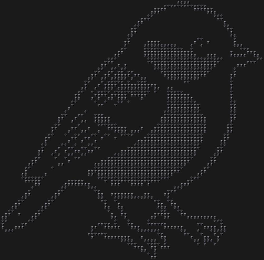 Трафарет Titmouse — RHT_TIT1_SS10_JET_BLACK