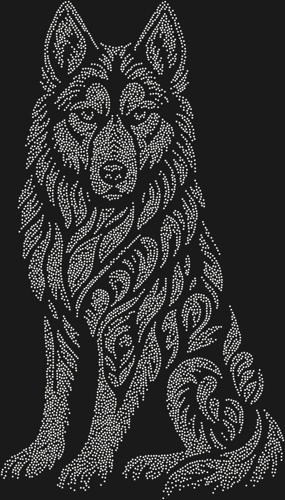 Трафарет Husky — RHT_HUSKY1_SS10_CRYSTAL_AB