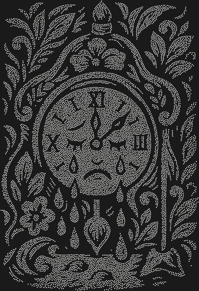 Трафарет The clock that could cry — RHT_CRYINGCLOCK1_SS4_CRYSTAL_AB