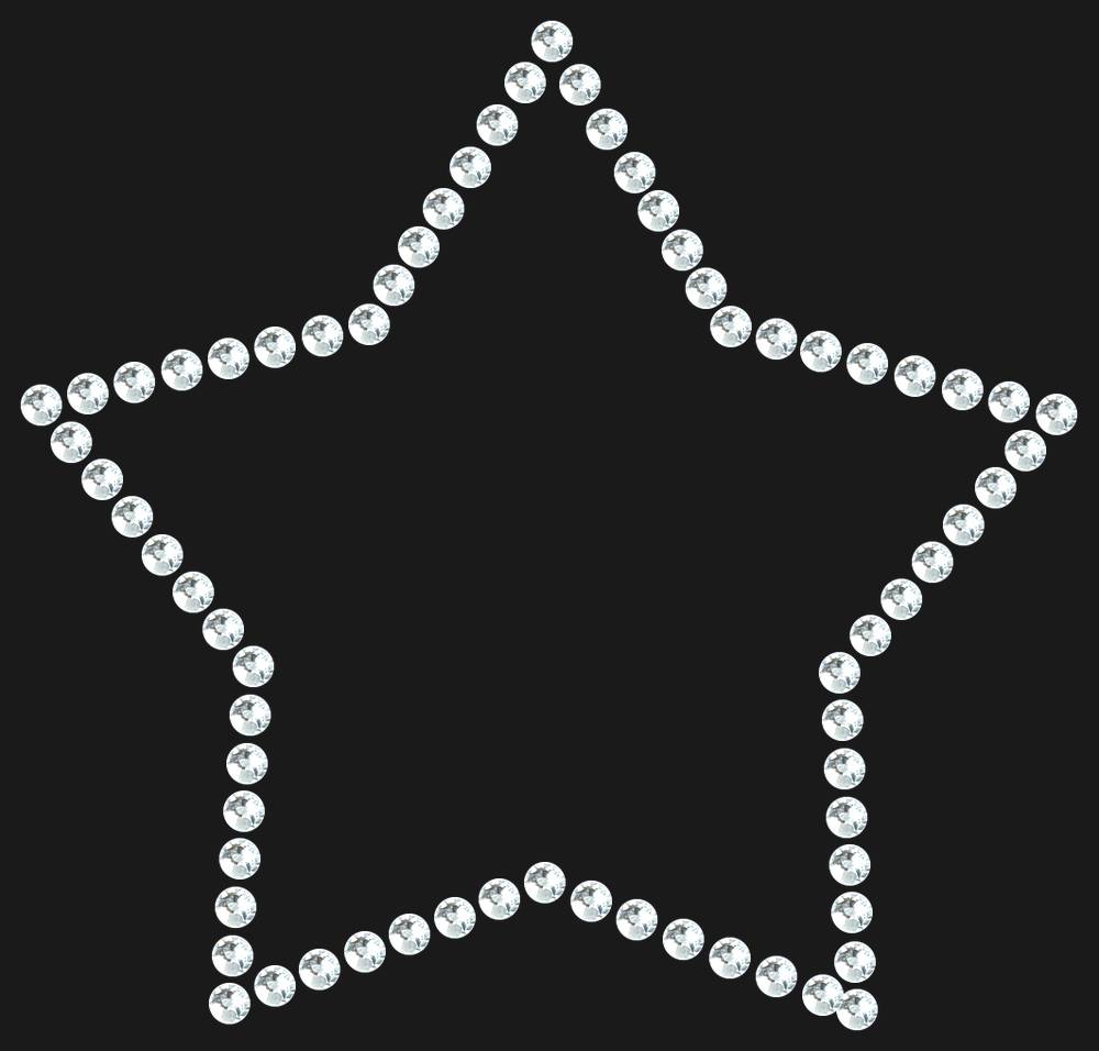 Трафарет Star contour — RHT_STAR1_SS12_CRYSTAL_CLEAR
