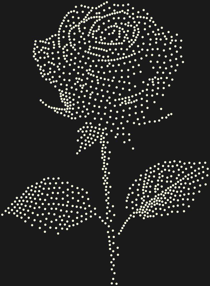 Трафарет Rose — RHT_ROSE3_SS20_CRYSTAL_AB