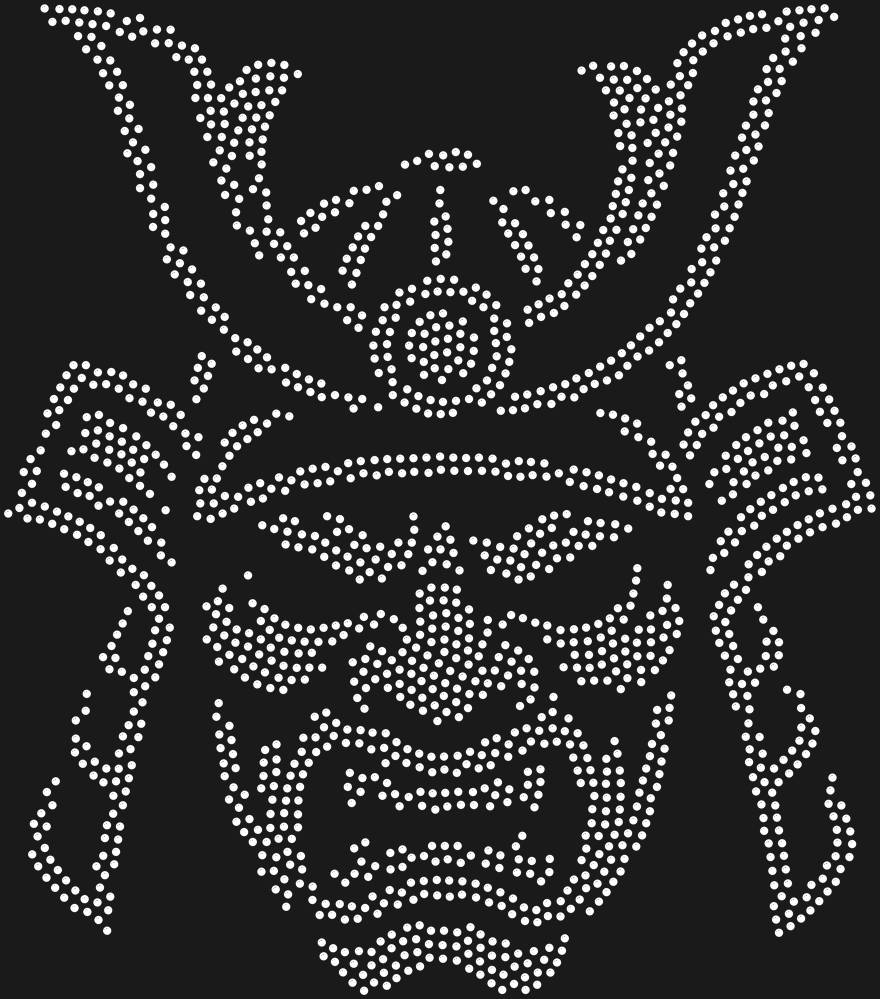 Трафарет Samurai mask — RHT_SAMURAI2_SS12_CRYSTAL_CLEAR
