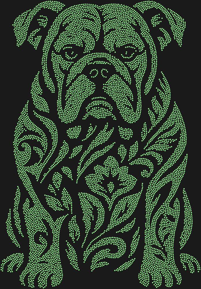 Трафарет Bulldog — RHT_BULLDOG1_SS12_LT_PERIDOT