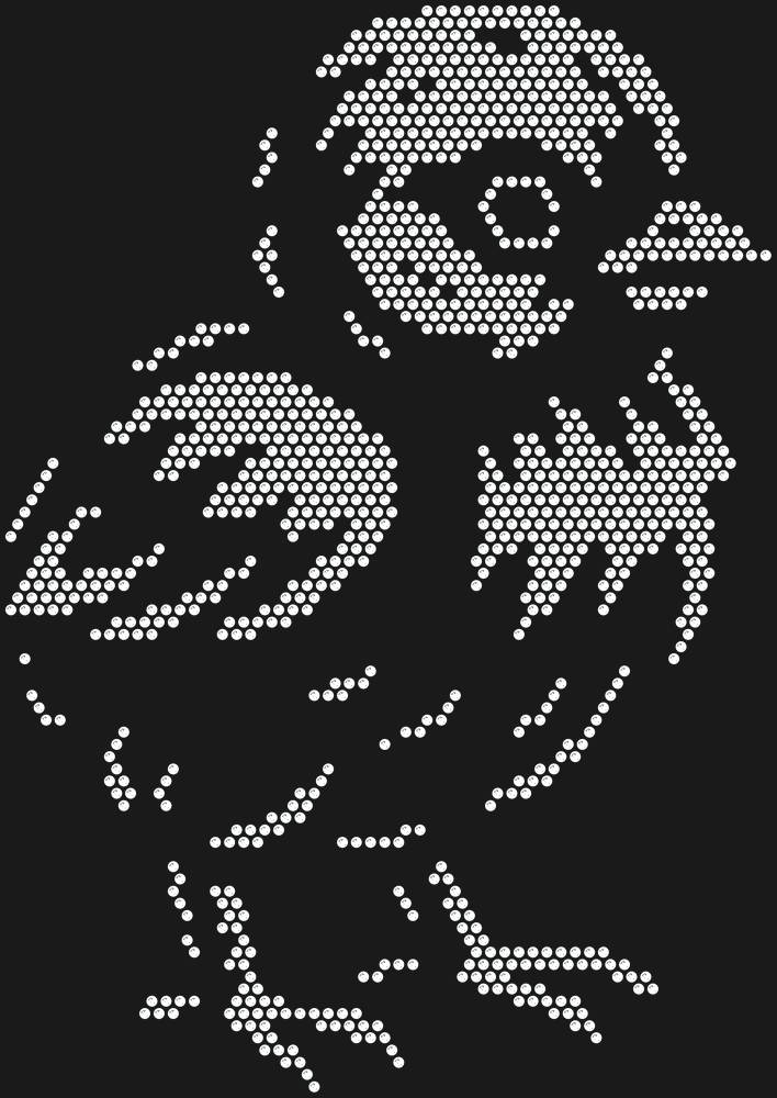 Трафарет Chick — RHT_CHICK1_SS12_CRYSTAL_CLEAR