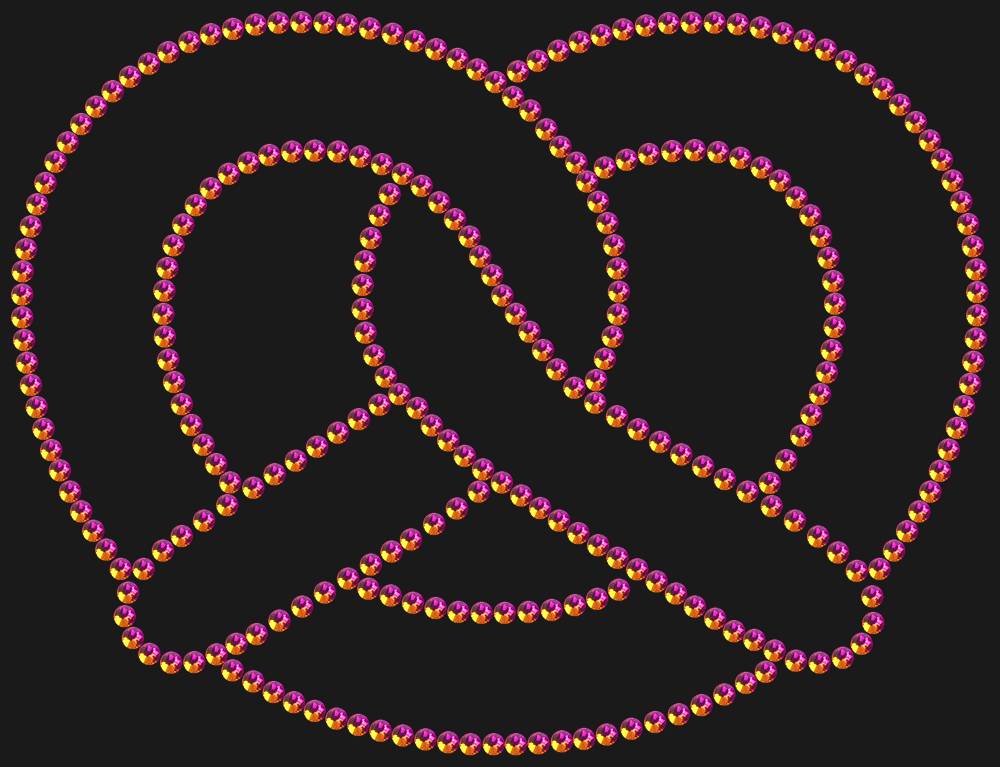 Трафарет Pretzel — RHT_PRETZEL1_SS16_RAINBOW