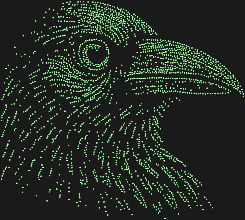 Трафарет Ворон — RHT_RAVEN1_SS10_LT_PERIDOT