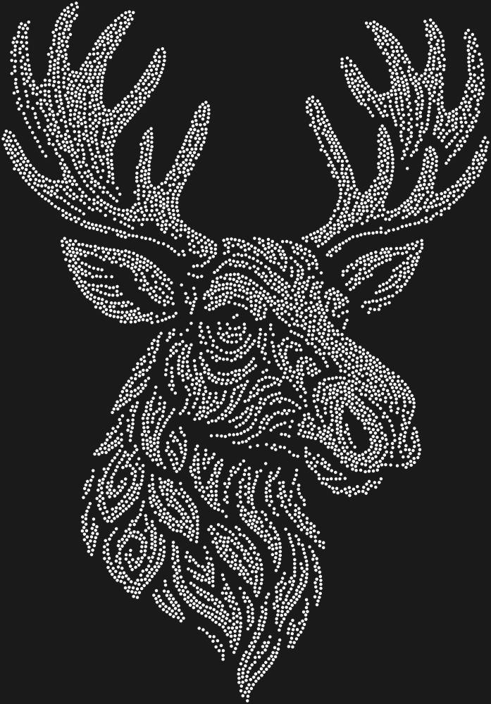 Трафарет Лось — RHT_ELK1_SS20_CRYSTAL_CLEAR