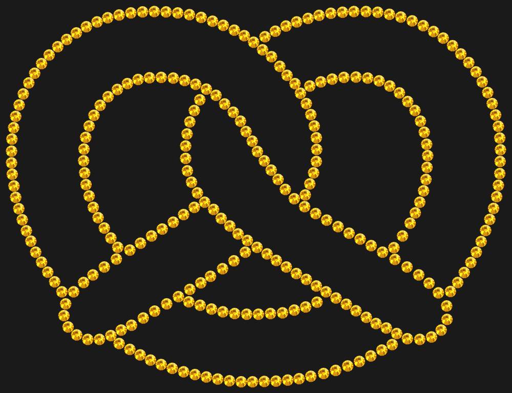 Трафарет Pretzel — RHT_PRETZEL1_SS10_TOPAZ