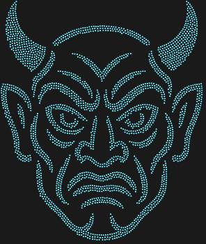 Трафарет из страз «Маска Каранка - Южная Америка» – это 2798 сверкающих фрагментов души, что запечатлели древний дух, пленяющий взгляд своей загадочной мощью и страстной красотой.