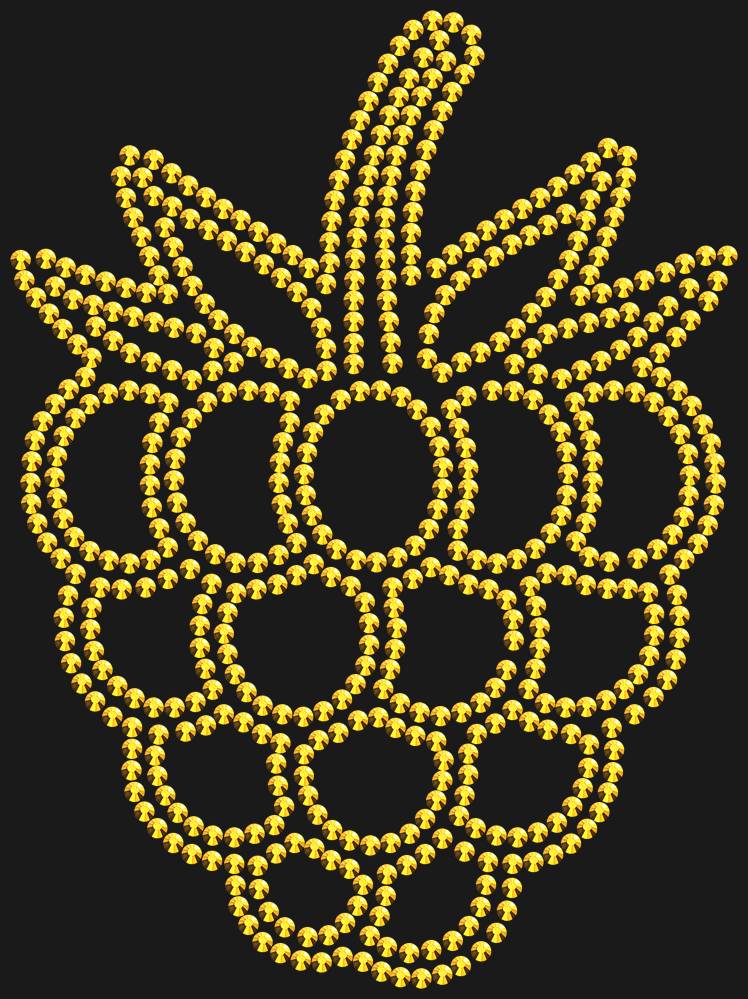 Трафарет Raspberry — RHT_RASPBERRY1_SS10_GOLD