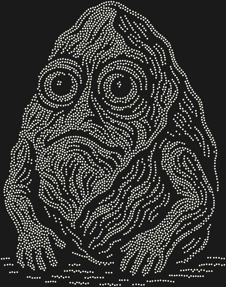 Трафарет Камень — RHT_STONE1_SS20_CRYSTAL_AB