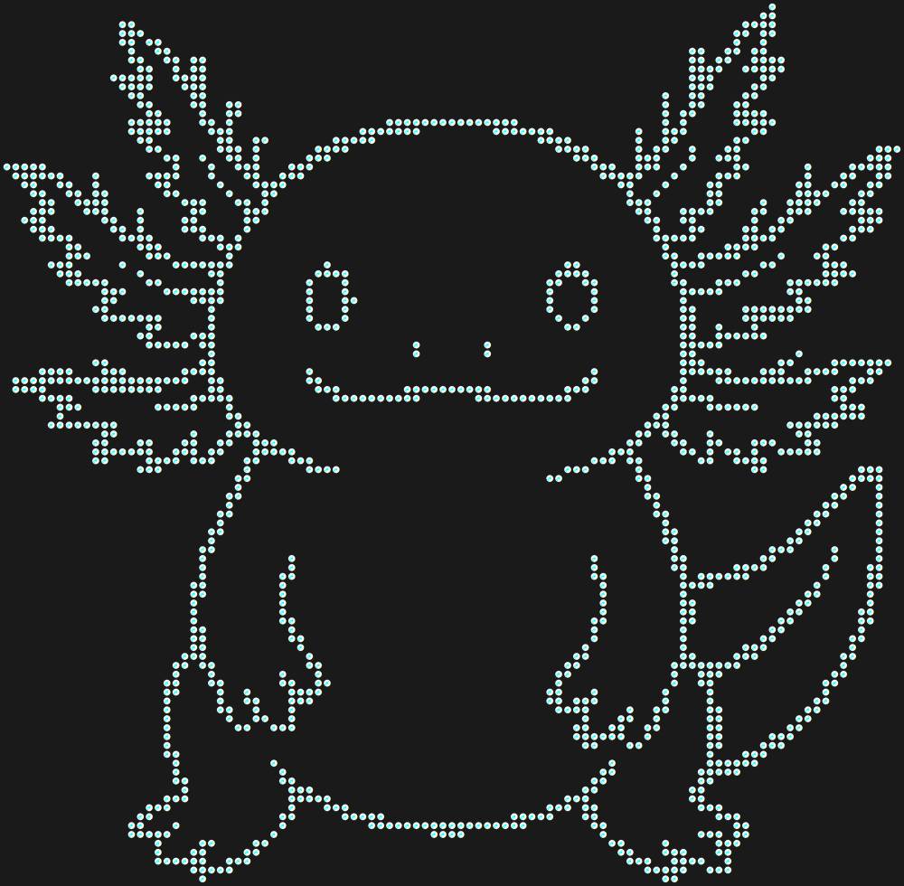 Трафарет Axolotl — RHT_AXOLOTL2_SS16_CRYSTAL_AB_DMC