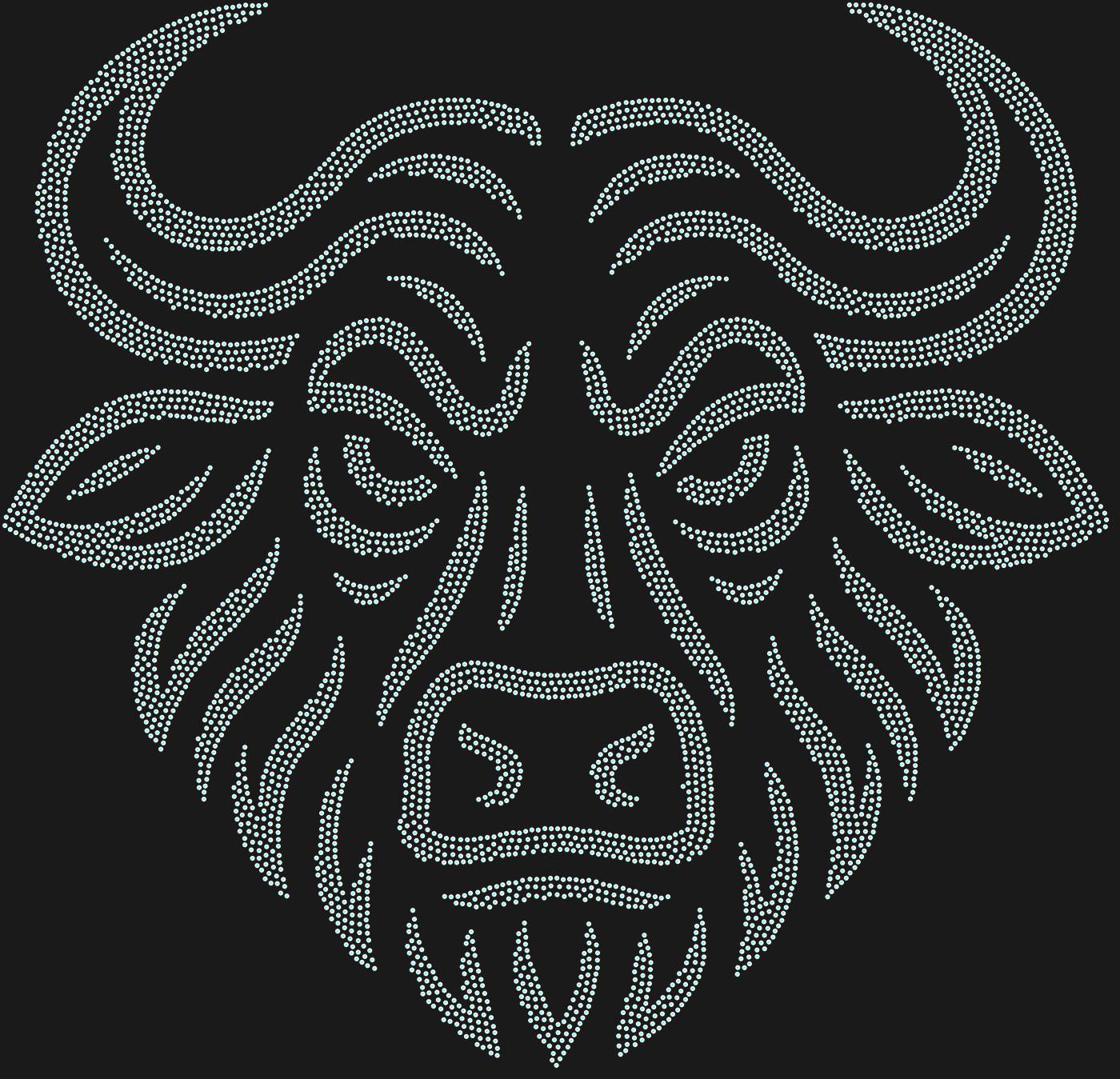 Трафарет Маска Буйвол - Африка — BUFFALOMASK1