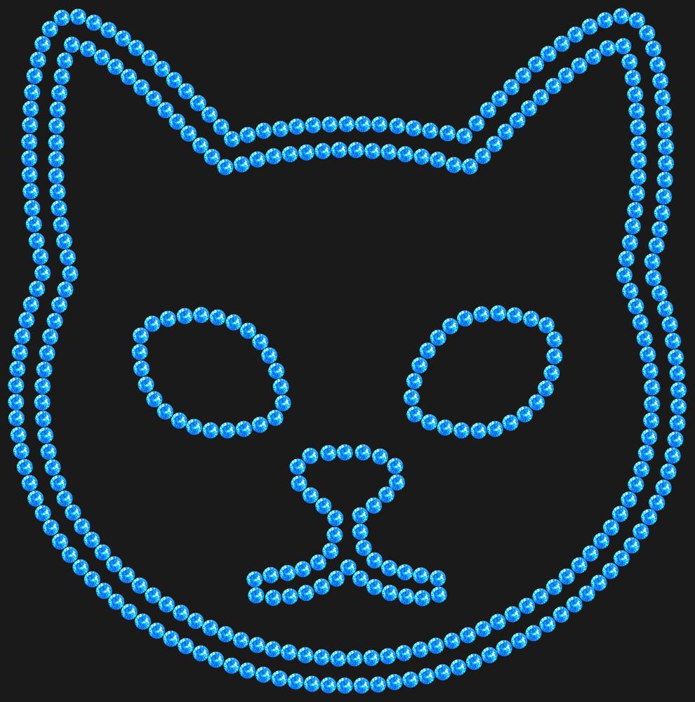 Трафарет Cat — RHT_CAT1_SS16_LT_SAPPHIRE
