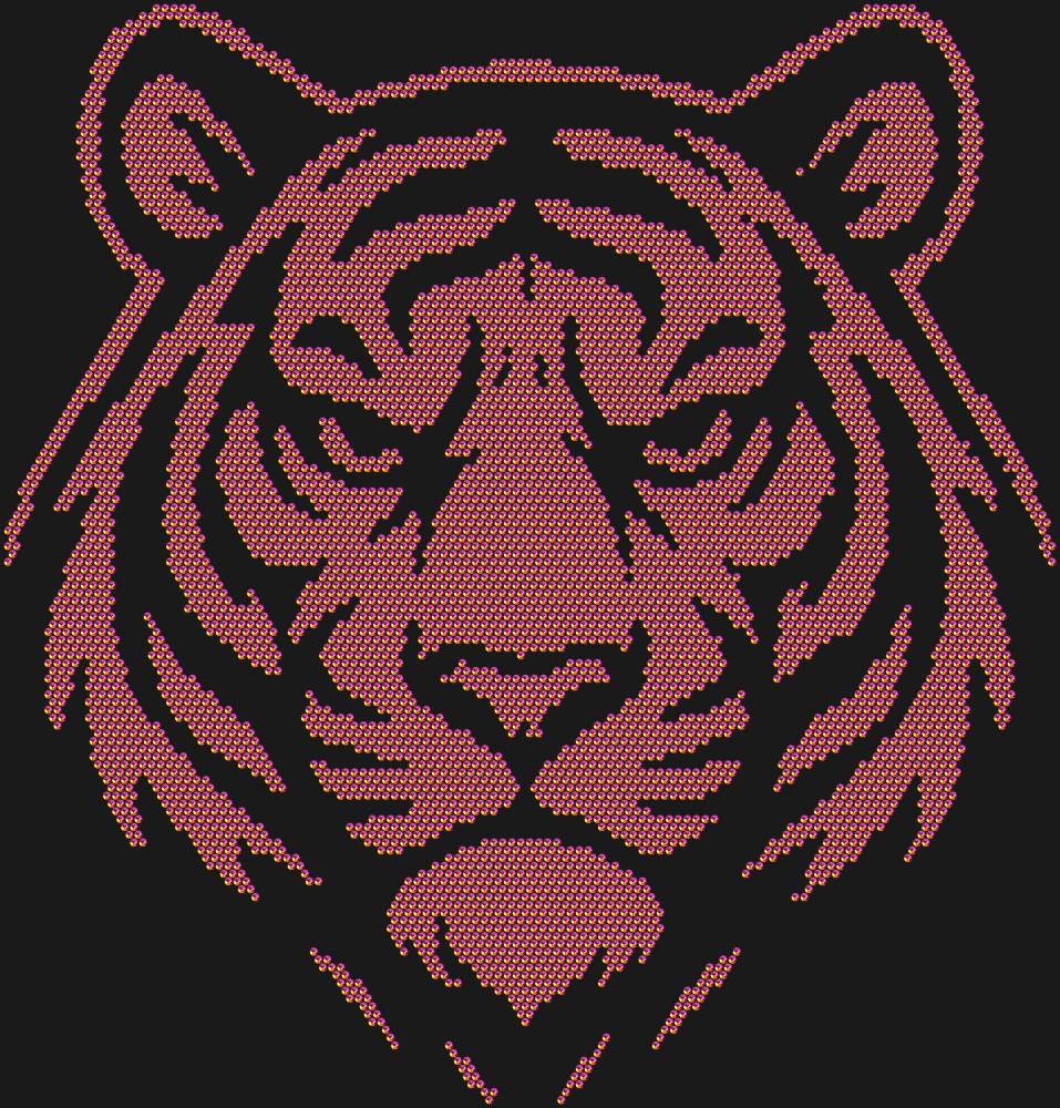 Трафарет Tiger — RHT_TIGER1_SS10_RAINBOW
