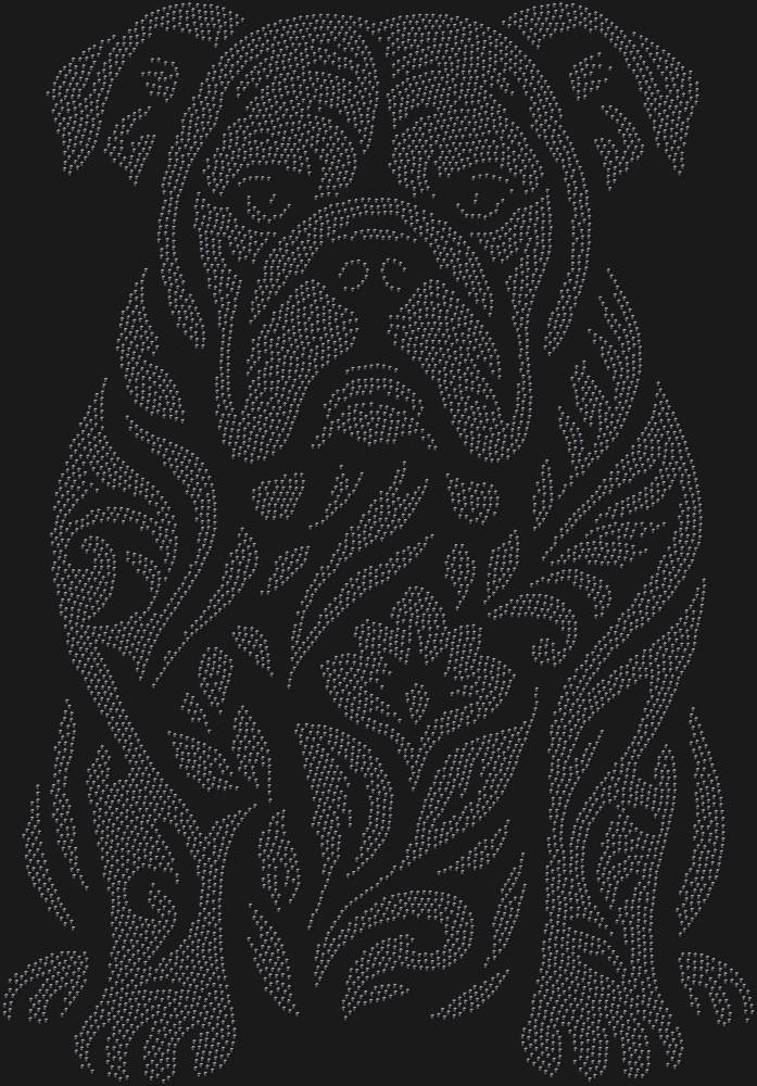 Трафарет Bulldog — RHT_BULLDOG1_SS3_JET_BLACK