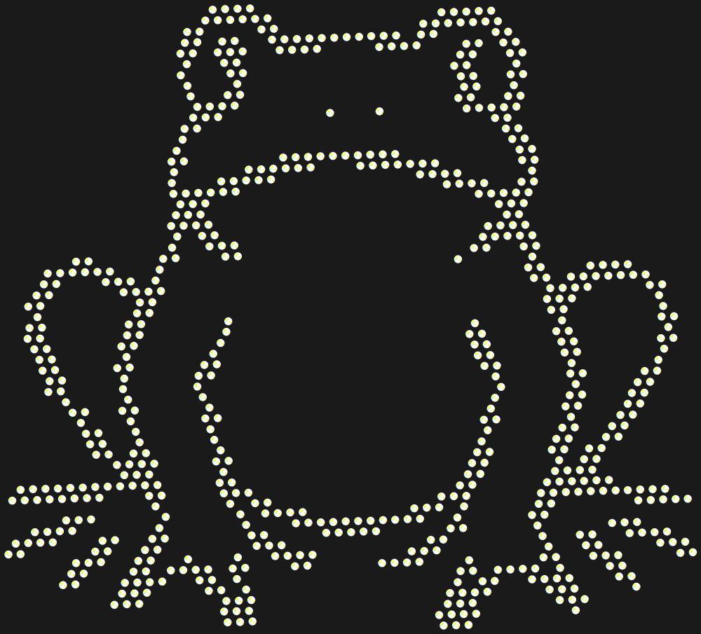 Трафарет Frog — RHT_FROG1_SS6_CRYSTAL_AB
