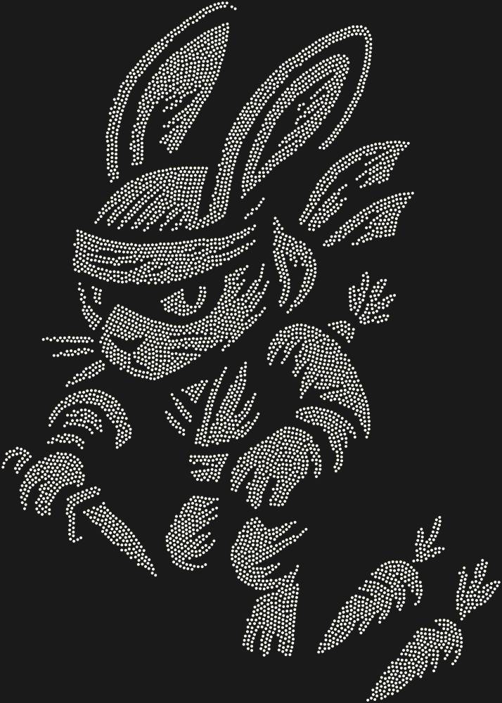 Трафарет Ninja bunny — RHT_RABBITNINJA1_SS4_CRYSTAL_AB