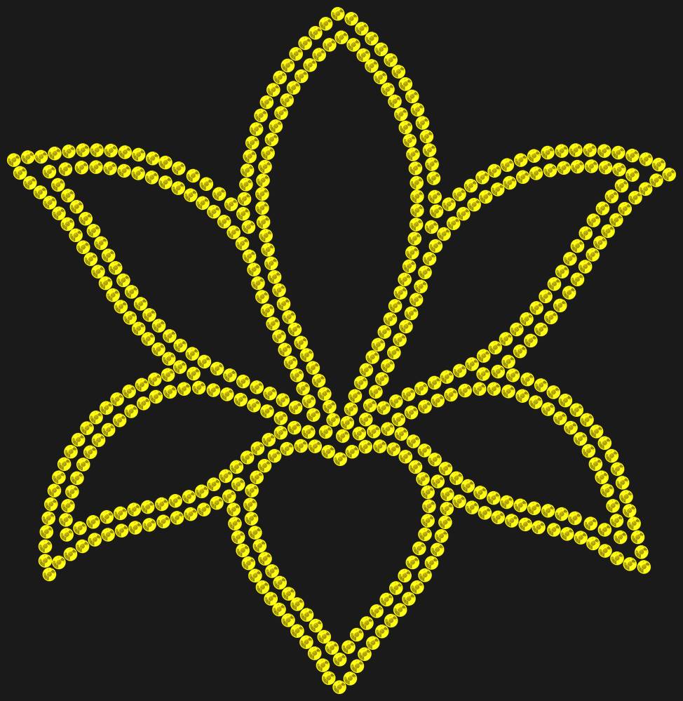 Трафарет Lily — RHT_LILY1_SS10_CITRINE