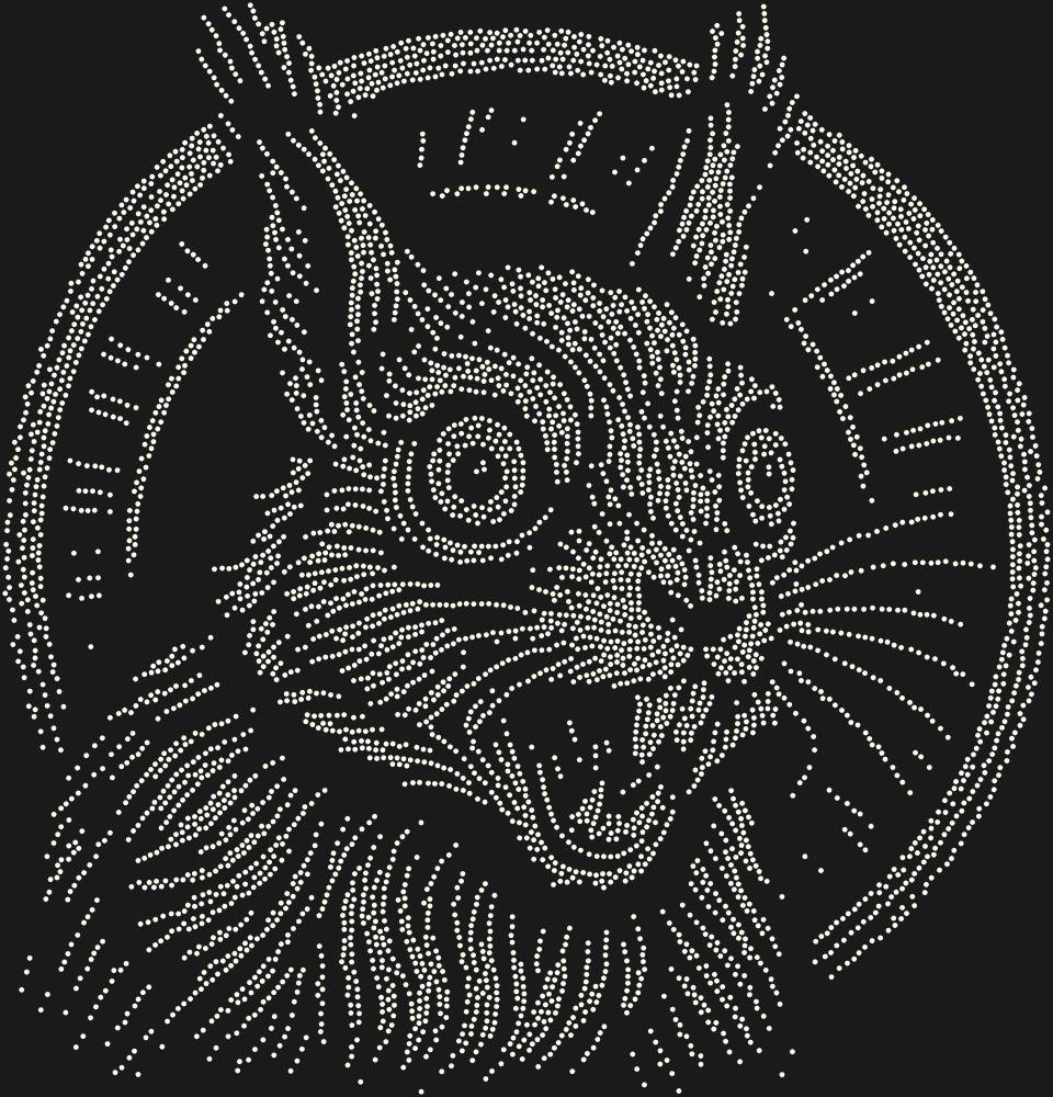 Трафарет Белка в колесе — RHT_SQUIRREL2_SS12_CRYSTAL_AB