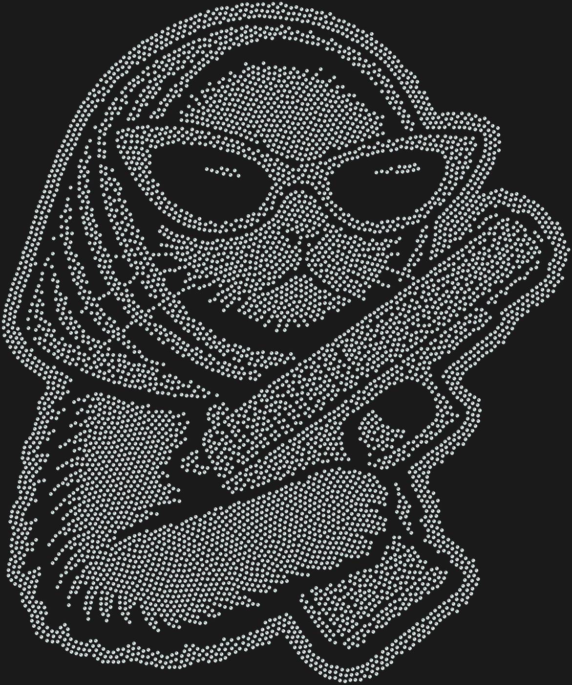 Трафарет Опасная киска — DANGERCAT1