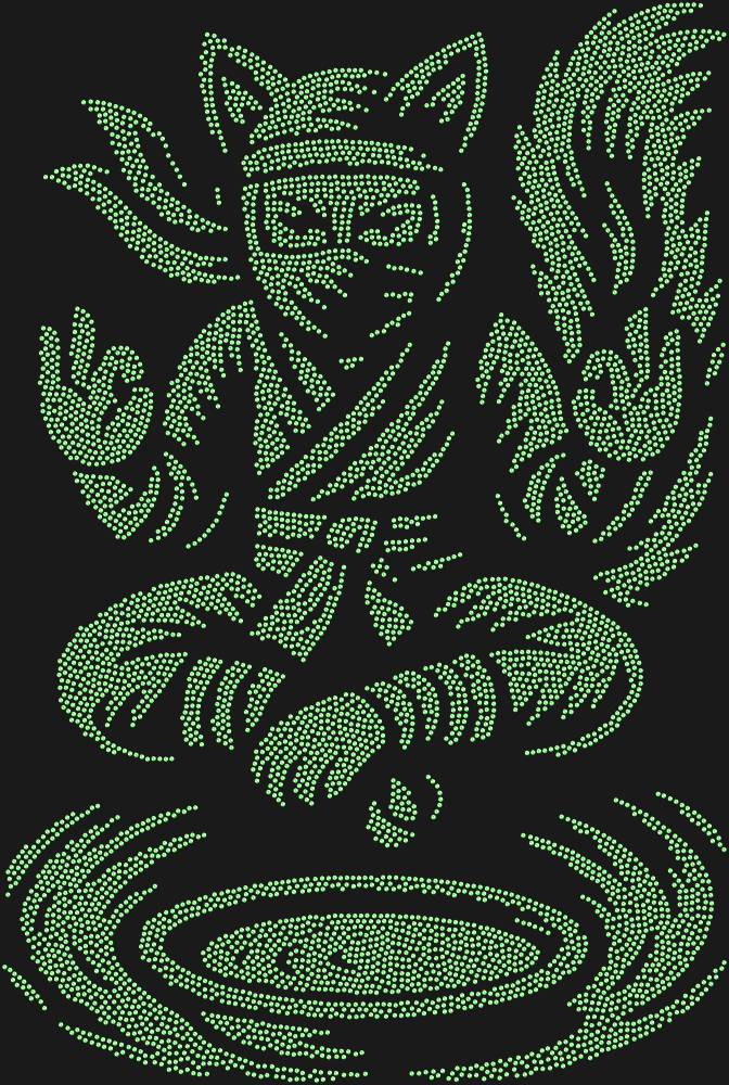 Трафарет Кот-ниндзя — RHT_CATNINJA1_SS20_LT_PERIDOT