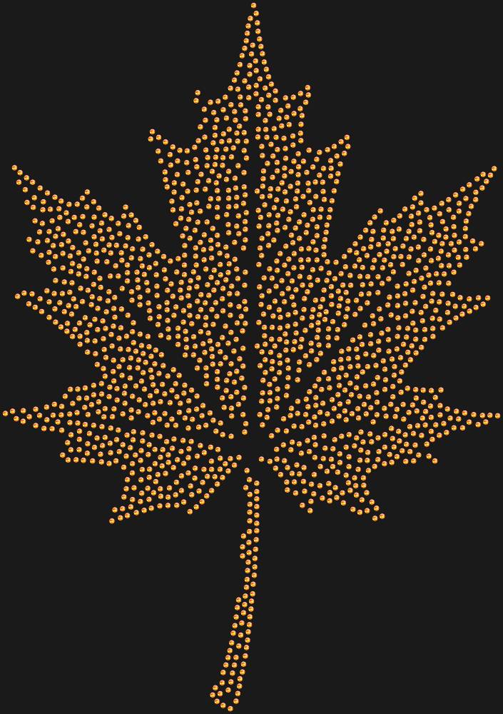 Трафарет Maple leaf — RHT_MAPLELEAF1_SS10_RED_VOLCANO
