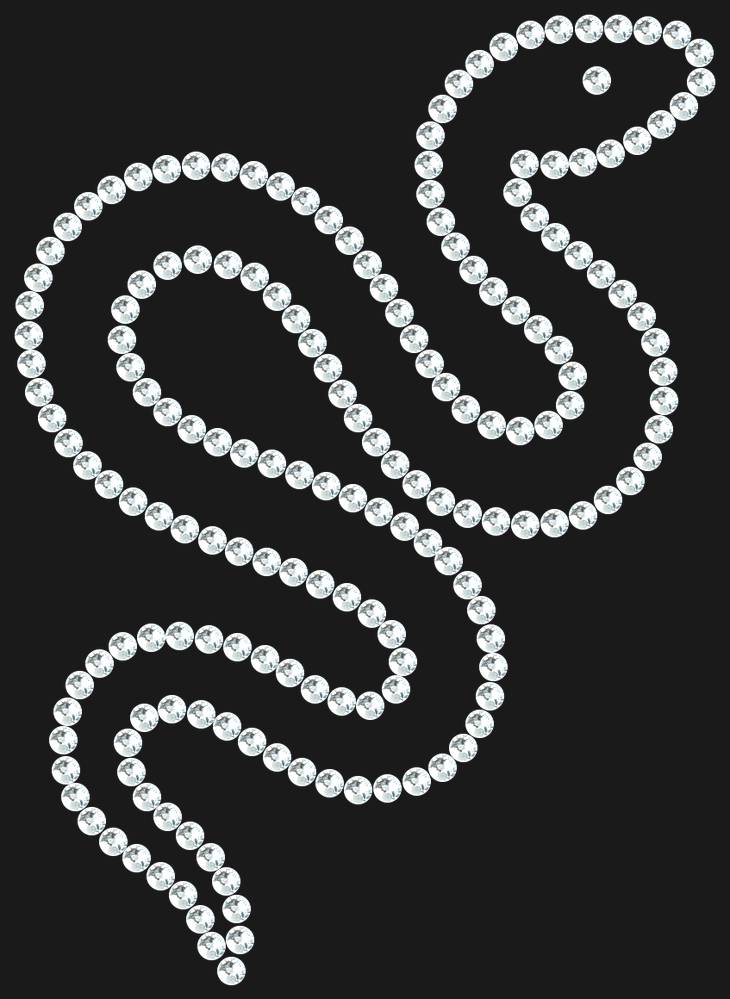 Трафарет Snake — RHT_SNAKE1_SS10_CRYSTAL_CLEAR