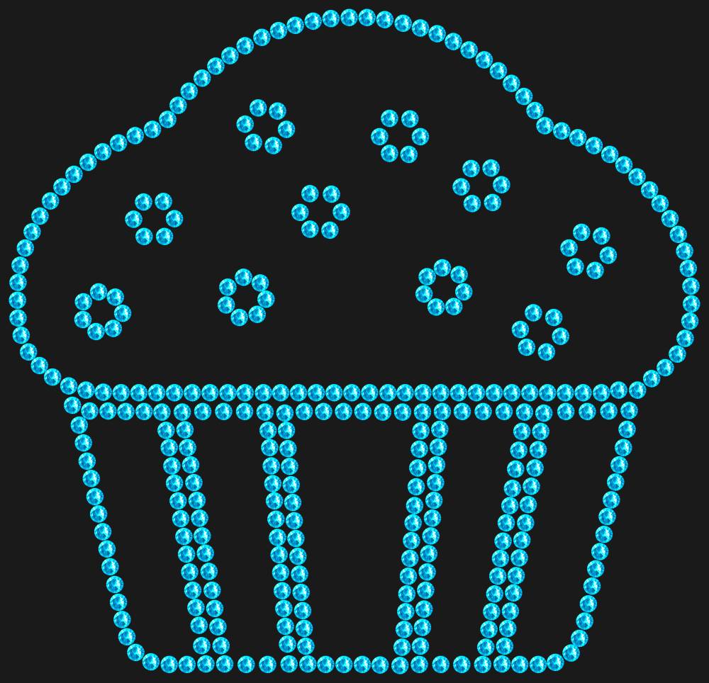 Трафарет Muffin — RHT_CAKE1_SS10_AQUAMARINE