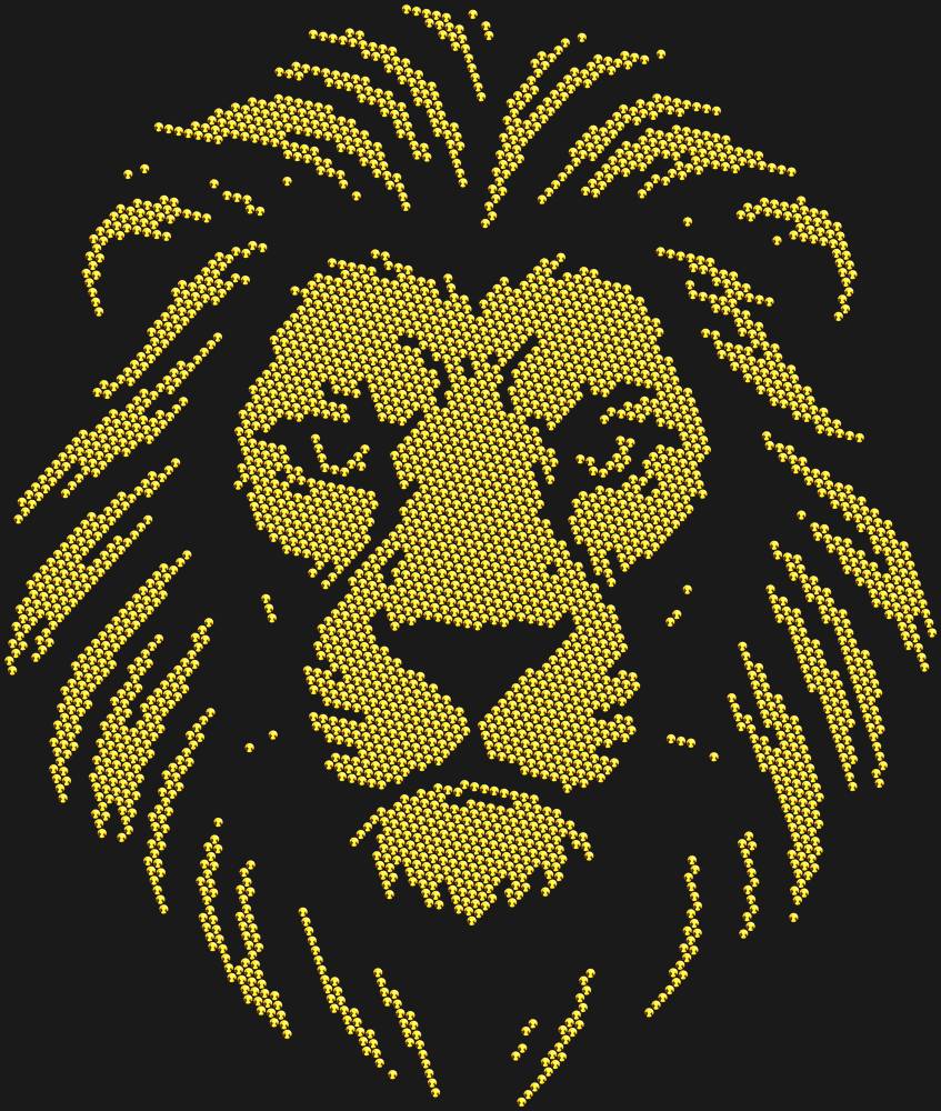 Трафарет Leo — RHT_LION1_SS10_GOLD