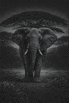 Слон – это мудрость и величие, и с 11391 сияющей стразой ваш «Слон» станет мощным оберегом, искрящимся удачей в каждом лучике света.