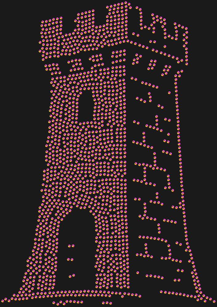 Трафарет Tower — RHT_TOWER1_SS16_RAINBOW