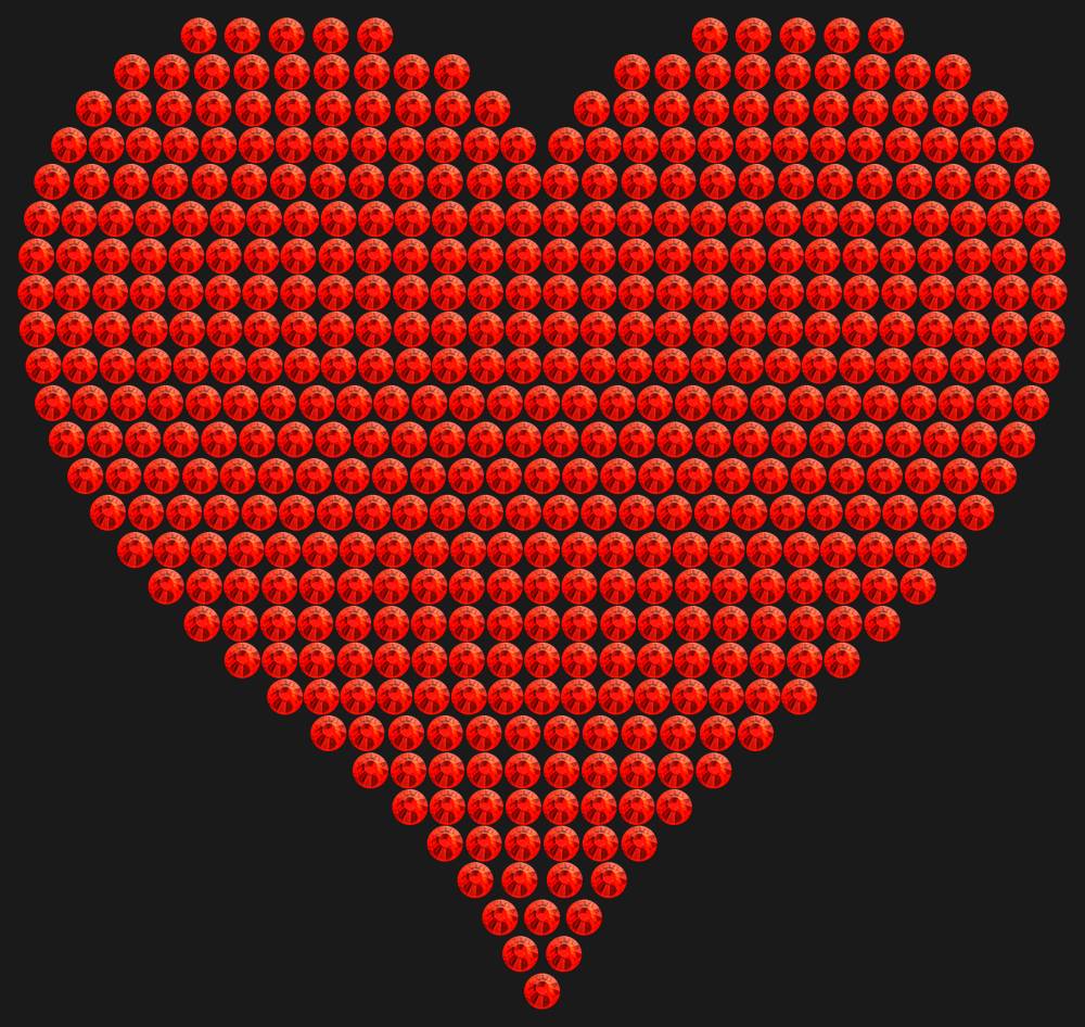 Трафарет A big heart — RHT_HEART4_SS16_LT_SIAM